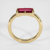 1.57 Ct. Purplish Red Ruby Ring, 10K Yellow Gold 3
