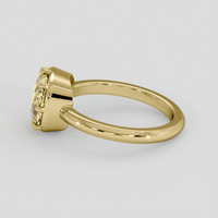 3.12 Ct. Yellow Sapphire Ring, 10K Yellow Gold 4