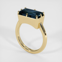 6.90 Ct. Gemstone Ring, 14K Yellow Gold 2