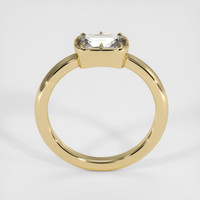 1.20 Ct. White Sapphire Ring, 14K Yellow Gold 3
