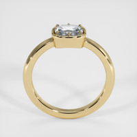 1.18 Ct. Grey Sapphire Ring, 14K Yellow Gold 3