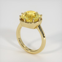 7.00 Ct. Sapphire Ring, 14K Yellow Gold 2