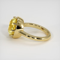 7.00 Ct. Sapphire Ring, 14K Yellow Gold 4