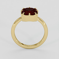 2.54 Ct. Red Spinel Ring, 18K Yellow Gold 3