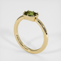1.37 Ct. Gemstone Ring, 18K Yellow Gold 2