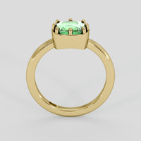 1.75 Ct. Green Tourmaline Ring, 18K Yellow Gold 3