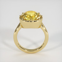 7.00 Ct. Yellow Sapphire Ring, 18K Yellow Gold 3
