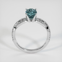 1.44 Ct. Sapphire Ring, 18K White Gold 3