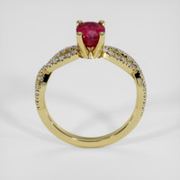 1.17 Ct. Ruby Ring, 14K Yellow Gold 3