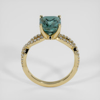 3.57 Ct. Bi Color Sapphire Ring, 18K Yellow Gold 3