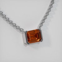 4.55 Ct. Gemstone Necklace, Platinum 950 2