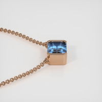 1.69 Ct. Gemstone Necklace, 14K Rose Gold 3