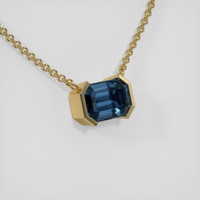 1.69 Ct. Gemstone Necklace, 14K Yellow Gold 2