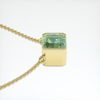1.52 Ct. Bi Color Sapphire Necklace, 14K Yellow Gold 3