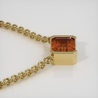 4.55 Ct. Gemstone Necklace, 18K Yellow Gold 3