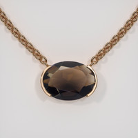 8.97 Ct. Gemstone Necklace, 14K Rose Gold 1