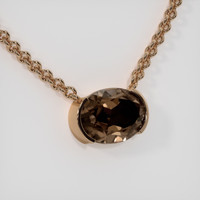 8.97 Ct. Gemstone Necklace, 14K Rose Gold 2