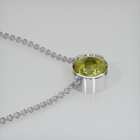 1.73 Ct. Gemstone Necklace, 14K White Gold 3