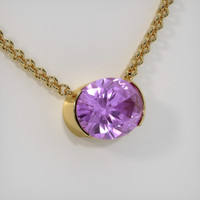 45.48 Ct. Gemstone Necklace, 14K Yellow Gold 2