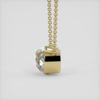 10.38 Ct. Rainbow Moonstone Necklace, 18K Yellow Gold 3