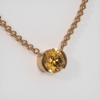 4.16 Ct. Gemstone Necklace, 14K Rose Gold 2