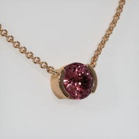 2.86 Ct. Gemstone Necklace, 14K Rose Gold 2
