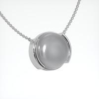 26.64 Ct. Gemstone Necklace, 14K White Gold 2