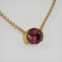 2.86 Ct. Gemstone Necklace, 14K Yellow Gold 2