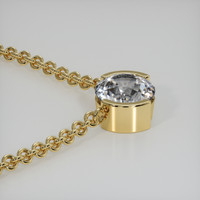 5.38 Ct. Gemstone Necklace, 18K Yellow Gold 3