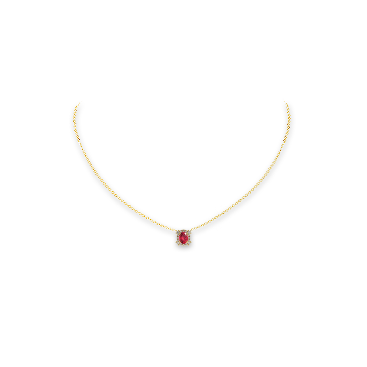 Jewelry image on model