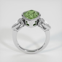 5.26 Ct. Green Sapphire Ring, Platinum 950 3