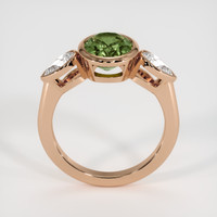 2.50 Ct. Gemstone Ring, 14K Rose Gold 3