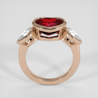 3.35 Ct. Red Spinel Ring, 18K Rose Gold 3