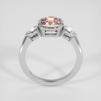 2.33 Ct. Padparadscha Sapphire Ring, 10K White Gold 3