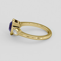 1.73 Ct. Color Change Sapphire Ring, 10K Yellow Gold 4