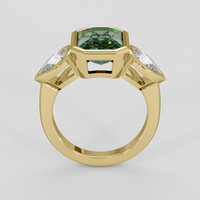 4.51 Ct. Bi Color Sapphire Ring, 10K Yellow Gold 3
