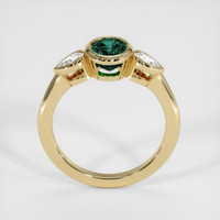 2.00 Ct. Bi Color Sapphire Ring, 14K Yellow Gold 3