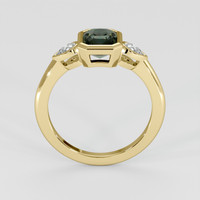 2.07 Ct. Bi Color Sapphire Ring, 14K Yellow Gold 3