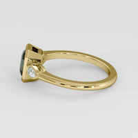 2.07 Ct. Bi Color Sapphire Ring, 14K Yellow Gold 4