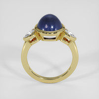 5.48 Ct. Blue Sapphire Ring, 14K Yellow Gold 3