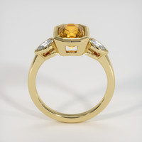 2.18 Ct. Bi Color Sapphire Ring, 18K Yellow Gold 3