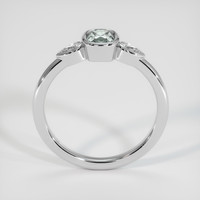 1.12 Ct. Sapphire Ring, 18K White Gold 3