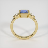 1.35 Ct. Blue Sapphire Ring, 10K Yellow Gold 3