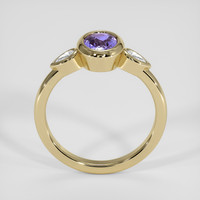 1.97 Ct. Purple Sapphire Ring, 14K Yellow Gold 3