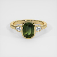 1.85 Ct. Sapphire Ring, 18K Yellow Gold 1
