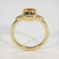 2.14 Ct. Bi Color Sapphire Ring, 18K Yellow Gold 3