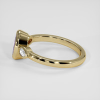 1.97 Ct. Purple Sapphire Ring, 18K Yellow Gold 4