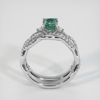 1.57 Ct. Bi Color Sapphire Ring, Platinum 950 3