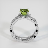2.53 Ct. Sapphire Ring, 14K White Gold 3