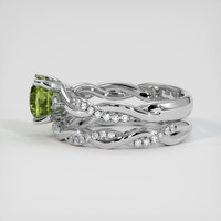 2.53 Ct. Sapphire Ring, 14K White Gold 4
